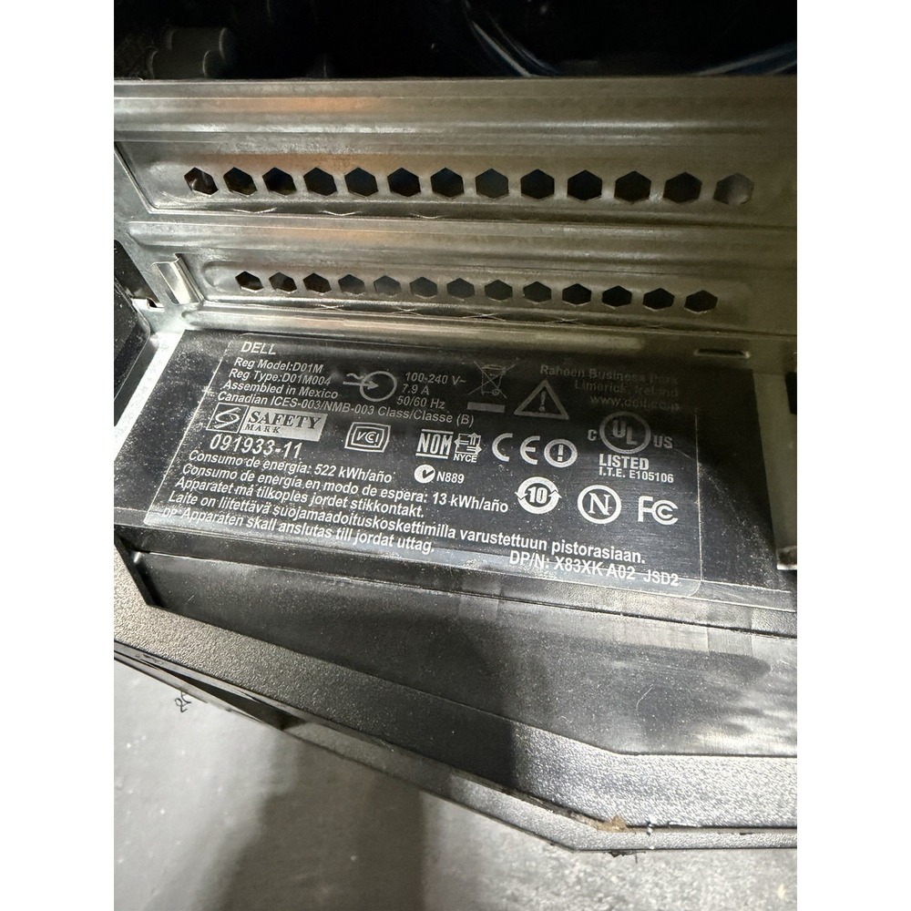 Alienware Tower As Shown In Pictures Not Tested - Picture 3 of 16